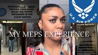 MY MEPS EXPERIENCE 2024 I GOT YELLED AT 🥲 [upl. by Ange]