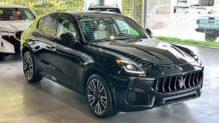 Maserati Grecale 2024 Black Color Interior and Exterior Walkaround [upl. by Aliac]