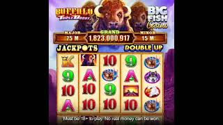 Big Fish Casino  240613 BFC IP BuffaloTripleBoost NA EN 600x600 30T AR [upl. by Cannell598]