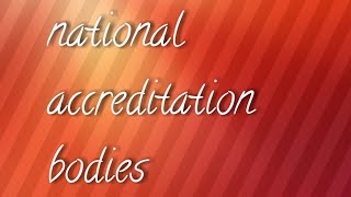 national accreditation bodies  fssai  fssai food safety officer 2019 [upl. by Acirehs]