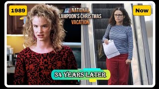 NATIONAL LAMPOONS CHRISTMAS VACATION 1989 Cast Members Then And Now  34 Years Later [upl. by Flanders]