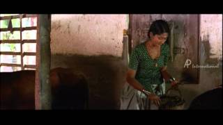 Nanthanam Malayalam Movie  Malayalam Movie  Navya Nair  Cleans Cowshed [upl. by Kcired420]