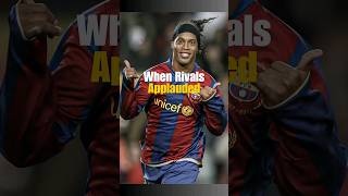 Ronaldinhos Unforgettable Night at the Bernabeu football soccer elclasico [upl. by Burford]