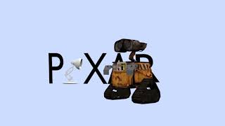 Pixar Logo WALL E closing variant remake No sound [upl. by Theis]