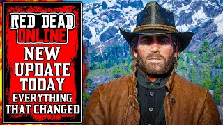 The New Red Dead Online Update Today RDR2 [upl. by Ynattirb2]