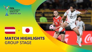 Austria v Japan  FIFA U20 Womens World Cup Colombia 2024  Match Highlights [upl. by Ollecram]