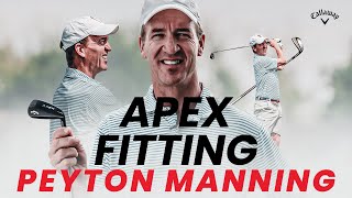 Peyton Manning  Apex Ti Fusion Fitting [upl. by Airlie]