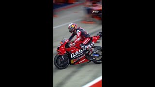 Two bikes one Pedro zero chill 😂🏍️ motogp pedroacosta [upl. by Jankell474]