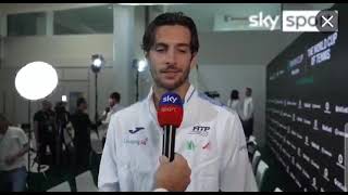 Coppa Davis Musetti quotFinora è stata la mia miglior stagionequot SkySport [upl. by Annoyed]