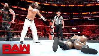 quotWokenquot Matt Hardy amp Bray Wyatt vs Titus Worldwide  Tag Team Eliminator Match Raw April 9 2018 [upl. by Anstice]