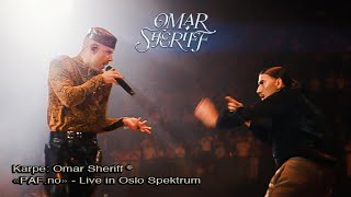 Karpe Omar Sheriff – «PAFno» Live from Oslo Spektrum Arena August 2022 [upl. by Nyledaj]