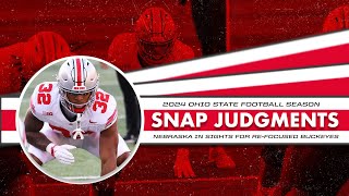 Snap Judgments Ohio State injury update on Lathan Ransom Buckeyes resetting ahead of Nebraska [upl. by Ennagroeg]