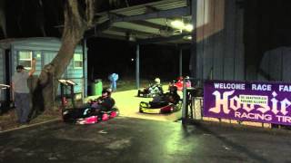 Ambassador Racing School  Wimauma Florida  Gokart racing action [upl. by Ezri]