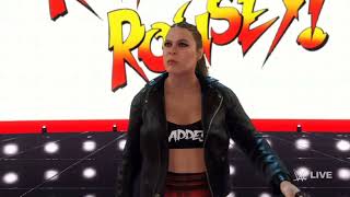 WWE 2K23 Team Aliyah vs Team Natalya [upl. by Nnylaf231]