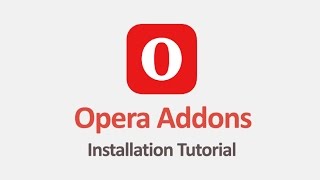 Opera Extensions crx Quick Installation Tutorial [upl. by Ettesil]