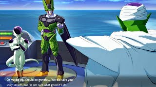 Dragon Ball FighterZ  Piccolo Gets Roasted By Cell amp Frieza [upl. by Jorgenson]