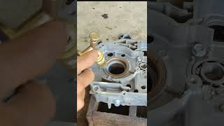 crankshaft installation technique shorts [upl. by Ahsiki]