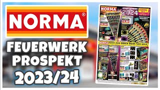 Norma Feuerwerk Prospekt 202324 🔥  Pyro TV [upl. by Ytinav]