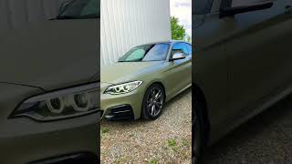 BMW 240i cars automobile ppf carwrapping cartok bmw 240 coupe foliengarage business [upl. by Margareta]