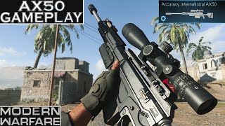 Modern Warfare Accuracy International AX50 AX50 Gameplay [upl. by Aggarwal730]