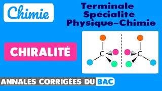 6  8 EXERCICES FACILES et CORRIGÉS SUR LA CHIRALITÉ ET LA STÉRÉOISOMÉRIE EN TERMINALE [upl. by Ahsyle]