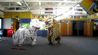 Macleans College Lion Dance 2010 Sequence [upl. by Kyne]