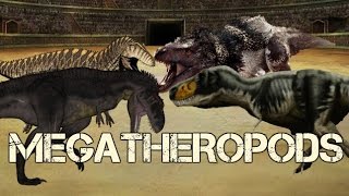 Paleontology News All Known Megatheropods [upl. by Yrahk]