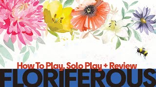 Floriferous  How to Play Solo Playthrough amp Review [upl. by Fishman675]