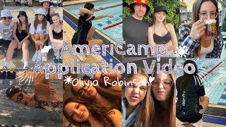 AmeriCamp Application Video [upl. by Aicetel]