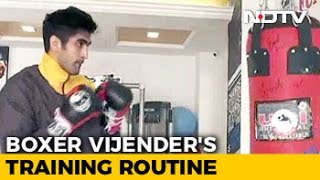 Vijender Singh Gears up to Defend Title Against Francis Cheka [upl. by Yennaiv985]