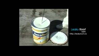 Gaco Roof Repair  Leaky Roof Supplies [upl. by Einavoj62]