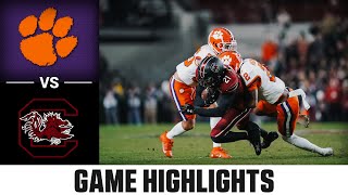 Clemson vs South Carolina Game Highlights  2023 ACC Football [upl. by Eimaraj]