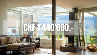 Exklusives 45Zi Terrassenhaus mit Panoramablick und 155m² Terrasse in Belp Kanton Bern Schweiz [upl. by Ehrlich]