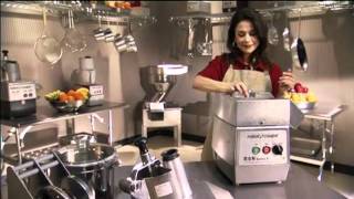 Using The Robot Coupe R602 Food Processor [upl. by Nomaj]