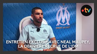 Entretien exclusif avec la nouvelle recrue de lOM  Neal Maupay [upl. by Gardy]