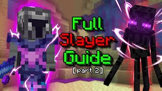 Full Enderman Slayer Guide  Slayer Guide Part 2  Hypixel Skyblock [upl. by Aklog]