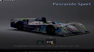 Gran Turismo 4Last Pescarolo Sport Motors 2004 Playstation Pescarolo C60Judd Race Car [upl. by Terr374]