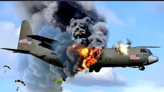 Today a US C130 plane carrying 5 generals and 500 soldiers was shot down by Russia [upl. by Keldon]