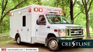 Crestline CCL 150 Type I and Type III Ambulance available from Ten8 [upl. by Ainola]