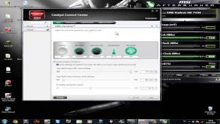 How to OverClok your AMD Radeon HD 7450 [upl. by Retsel120]