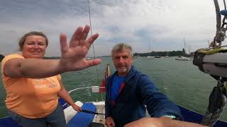 Sadler 26 Enigmas Summer Cruise  Part 3  Chichester Marina to Emsworth Yacht Harbour [upl. by Googins]