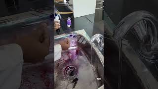 Gram staining in microbiology Practical microbiology mbbs motivation yt ytshorts shorts [upl. by Hawley]