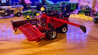 Case IH 7150 Prestige Collection Combine Review  164 Scale [upl. by Leunam]