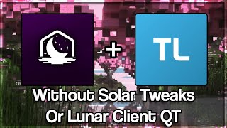 How to download Lunar Client for TLauncher  2024  without Lunar Client QT In Just 2 Mins [upl. by Marysa220]