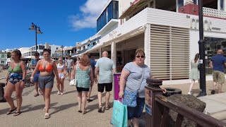 Playa Blanca Lanzarote Seafront Walk [upl. by Cusack427]