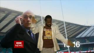 BBC News theme dancer on BBC London News NC Countdown [upl. by Nelyahs]