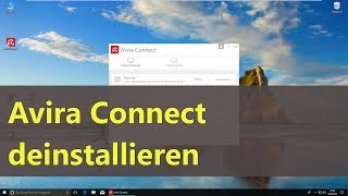 Avira Connect deinstallieren [upl. by Sarena]