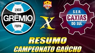 Grêmio vencer o Caxias Por 3 a 2 está na final do Gauchão [upl. by Ytnom]