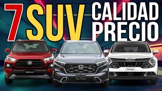 ✅ MEJORES SUV S para 2024  2025  CALIDAD PRECIO [upl. by Amaryl]