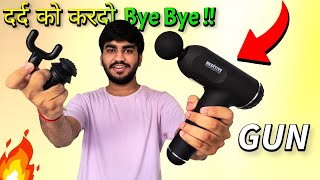 BEST MASSAGE GUN 🔫  Meditive Percussion Massage Gun Unboxing and Review ⚡💪🔥 [upl. by Nedle154]